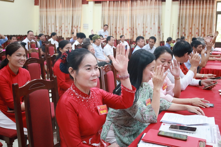 Xã Minh Châu tổ chức thành công Đại hội Hội Chữ thập đỏ lần thứ I, nhiệm kỳ 2026–2031.- Ảnh 7.