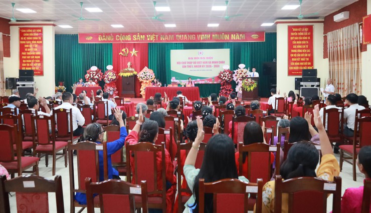 Xã Minh Châu tổ chức thành công Đại hội Hội Chữ thập đỏ lần thứ I, nhiệm kỳ 2026–2031.- Ảnh 9.