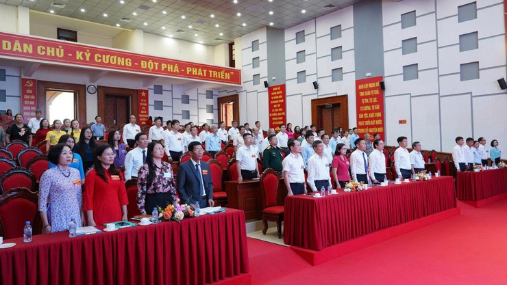 Đại hội đại biểu Hội Khuyến học xã Quang Minh lần thứ nhất- Ảnh 1.