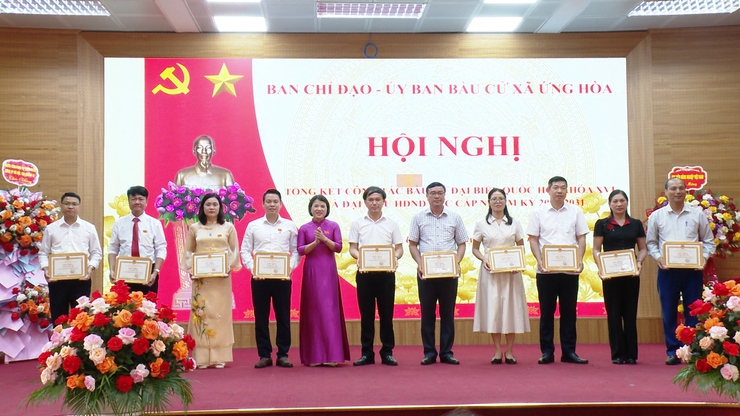 ỨNG HOÀ TỔNG KẾT CÔNG TÁC BẦU CỬ QUỐC HỘI KHÓA XVI VÀ ĐẠI BIỂU HĐND CÁC CẤP, NHIỆM KỲ 2026 – 2031.- Ảnh 10.