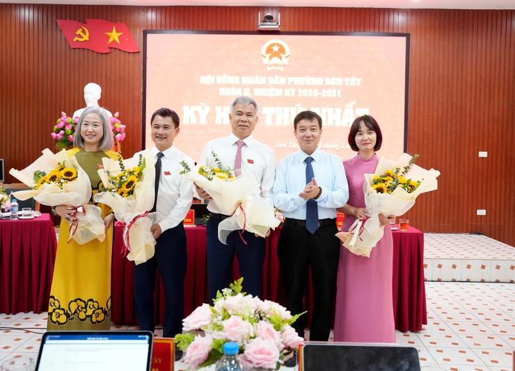 KỲ HỌP THỨ NHẤT HĐND PHƯỜNG SƠN TÂY KHÓA II, NHIỆM KỲ 2026 - 2031 PHƯỜNG SƠN TÂY- Ảnh 4.