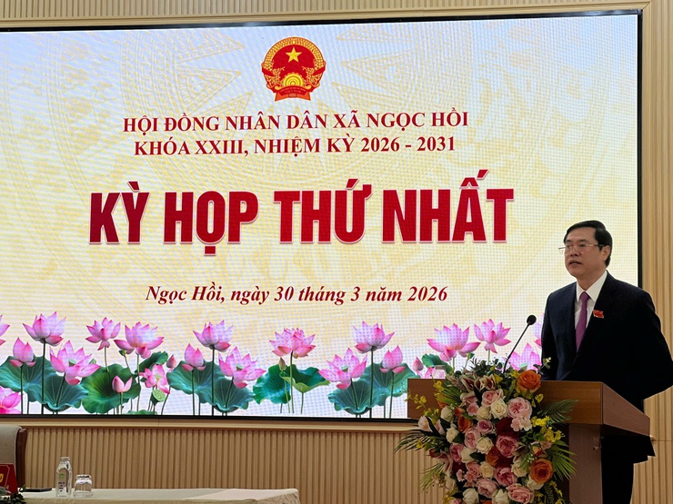 Kỳ họp thứ nhất HĐND xã Ngọc Hồi nhiệm kỳ 2026 – 2031- Ảnh 2.