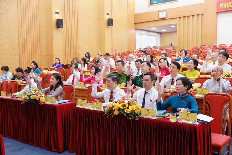 Phường Thanh Xuân tổ chức thành công Kỳ họp thứ Nhất HĐND phường khóa II, nhiệm kỳ 2026-2031- Ảnh 4.