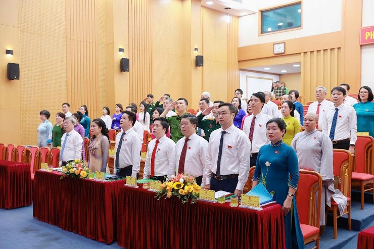 Phường Thanh Xuân tổ chức thành công Kỳ họp thứ Nhất HĐND phường khóa II, nhiệm kỳ 2026-2031- Ảnh 1.