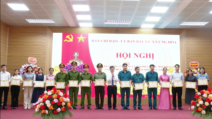 ỨNG HOÀ TỔNG KẾT CÔNG TÁC BẦU CỬ QUỐC HỘI KHÓA XVI VÀ ĐẠI BIỂU HĐND CÁC CẤP, NHIỆM KỲ 2026 – 2031.- Ảnh 8.