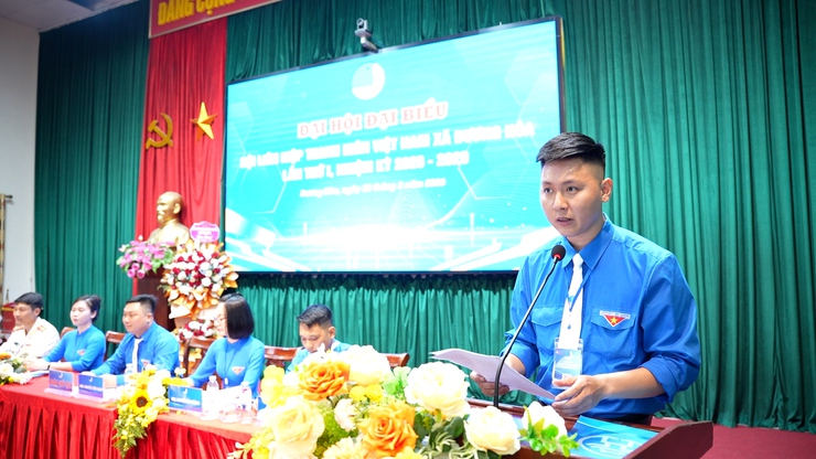 Đại hội đại biểu Hội Liên hiệp thanh niên Việt Nam xã Dương Hoà lần thứ I, nhiệm kỳ 2026-2029- Ảnh 12.
