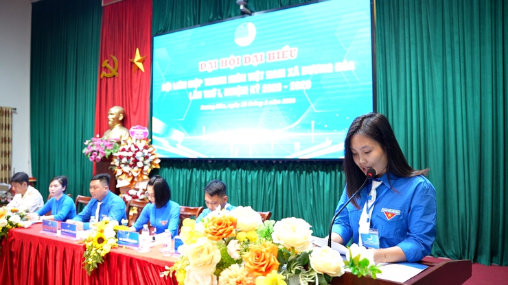 Đại hội đại biểu Hội Liên hiệp thanh niên Việt Nam xã Dương Hoà lần thứ I, nhiệm kỳ 2026-2029- Ảnh 13.