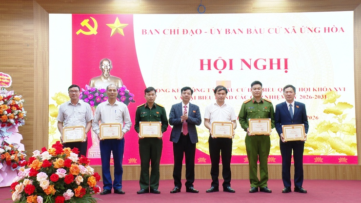 ỨNG HOÀ TỔNG KẾT CÔNG TÁC BẦU CỬ QUỐC HỘI KHÓA XVI VÀ ĐẠI BIỂU HĐND CÁC CẤP, NHIỆM KỲ 2026 – 2031.- Ảnh 5.