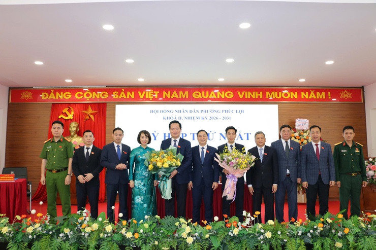 Kỳ họp thứ Nhất HĐND phường Phúc Lợi khóa II nhiệm kỳ 2026 - 2031- Ảnh 3.