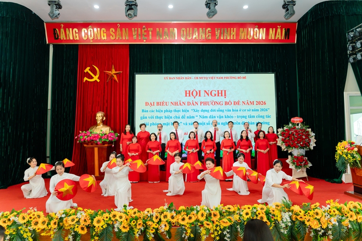 Phường Bồ Đề tổ chức thành công Hội nghị Đại biểu nhân dân năm 2026- Ảnh 9.
