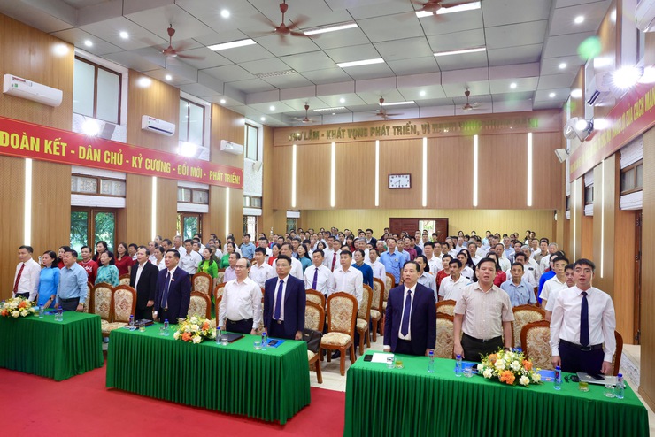 HỘI NGHỊ ĐẠI BIỂU NHÂN DÂN XÃ THƯ LÂM BÀN VIỆC XÂY DỰNG ĐỜI SỐNG VĂN HÓA Ở CƠ SỞ 
NĂM 2026
- Ảnh 6.