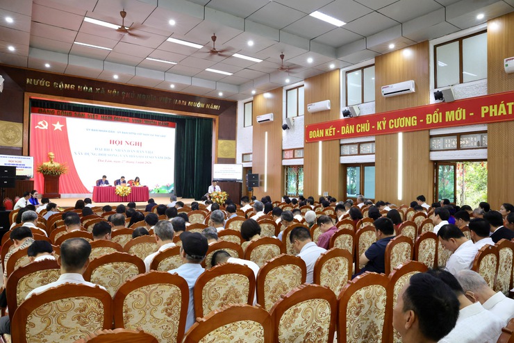 HỘI NGHỊ ĐẠI BIỂU NHÂN DÂN XÃ THƯ LÂM BÀN VIỆC XÂY DỰNG ĐỜI SỐNG VĂN HÓA Ở CƠ SỞ 
NĂM 2026
- Ảnh 16.