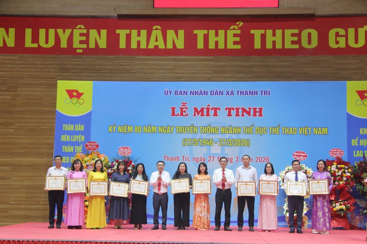 KỶ NIỆM 80 NĂM NGÀY TRUYỀN THỐNG NGÀNH THỂ DỤC THỂ THAO VIỆT NAM (27/3/1946 – 27/3/2026)- Ảnh 12.