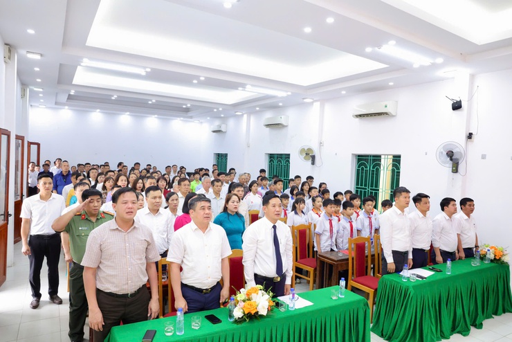 UBND xã Thư Lâm tổ chức Lễ mít tinh kỷ niệm 80 năm Ngày truyền thống Ngành Thể dục thể thao Việt Nam (27/3/1946 – 27/3/2026)- Ảnh 1.