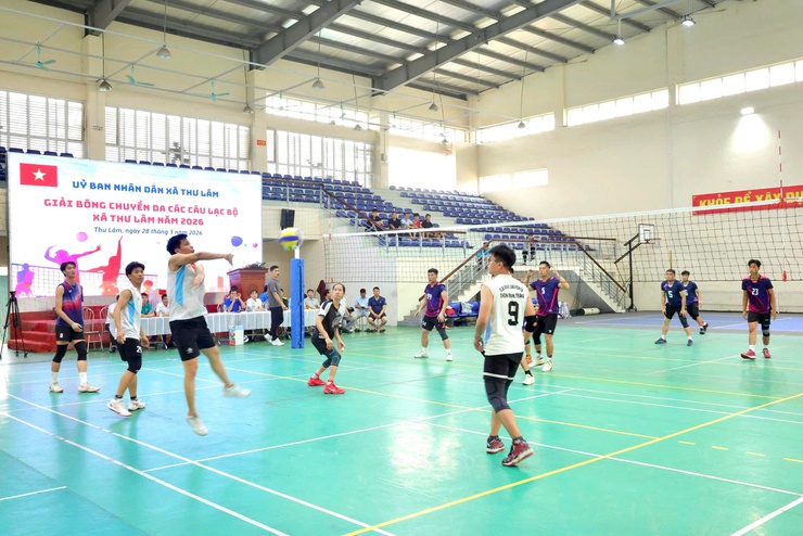 UBND XÃ THƯ LÂM TỔ CHỨC GIẢI BÓNG CHUYỀN DA CÁC CÂU LẠC BỘ NĂM 2026- Ảnh 7.