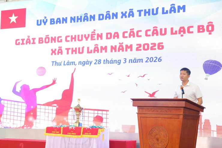 UBND XÃ THƯ LÂM TỔ CHỨC GIẢI BÓNG CHUYỀN DA CÁC CÂU LẠC BỘ NĂM 2026- Ảnh 5.