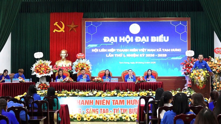 Đại hội đại biểu Hội LHTN Việt Nam xã Tam Hưng lần thứ I, nhiệm kỳ 2026–2029: Dấu mốc khởi đầu cho một nhiệm kỳ đổi mới, hành động và khát vọng cống hiến- Ảnh 3.