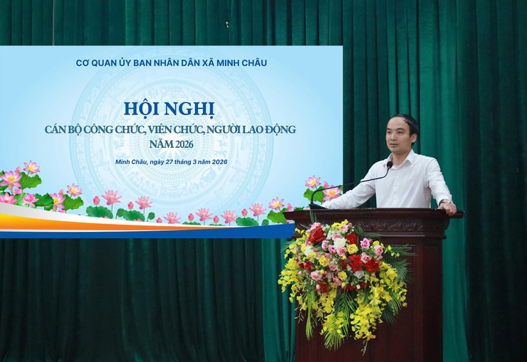 Minh Châu phát huy dân chủ, triển khai nhiệm vụ năm 2026 với quyết tâm cao.- Ảnh 4.