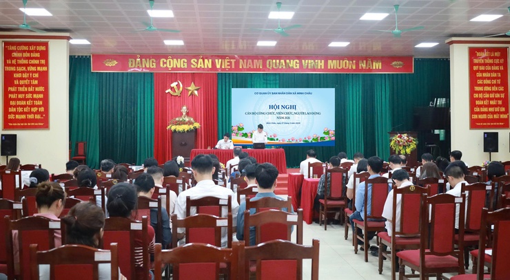 Minh Châu phát huy dân chủ, triển khai nhiệm vụ năm 2026 với quyết tâm cao.- Ảnh 1.