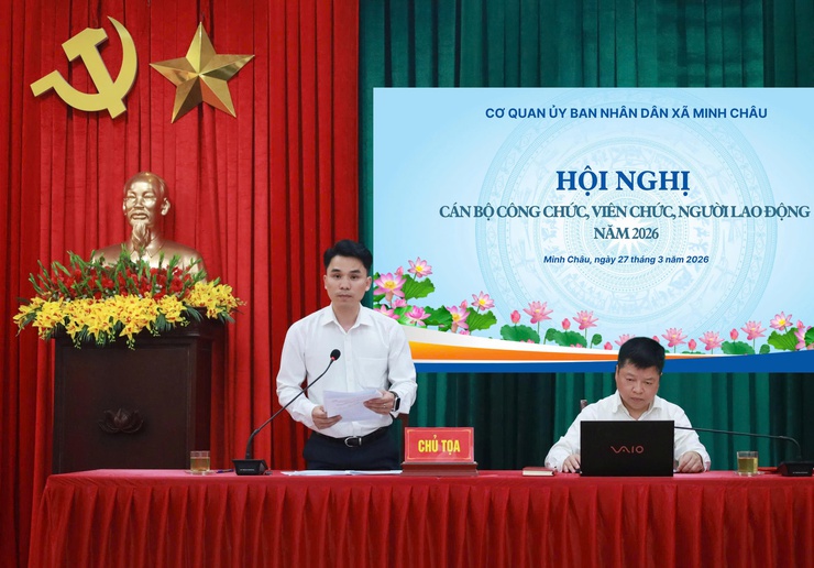 Minh Châu phát huy dân chủ, triển khai nhiệm vụ năm 2026 với quyết tâm cao.- Ảnh 2.