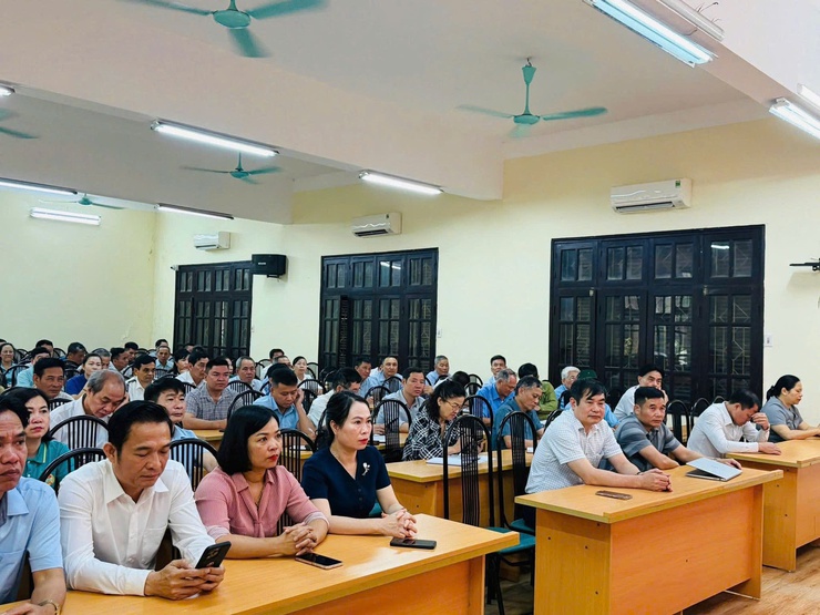 KHAI MẠC LỚP TẬP HUẤN NGHIỆP VỤ CÔNG TÁC MẶT TRẬN TỔ QUỐC NĂM 2026 TẠI XÃ SÓC SƠN- Ảnh 1.