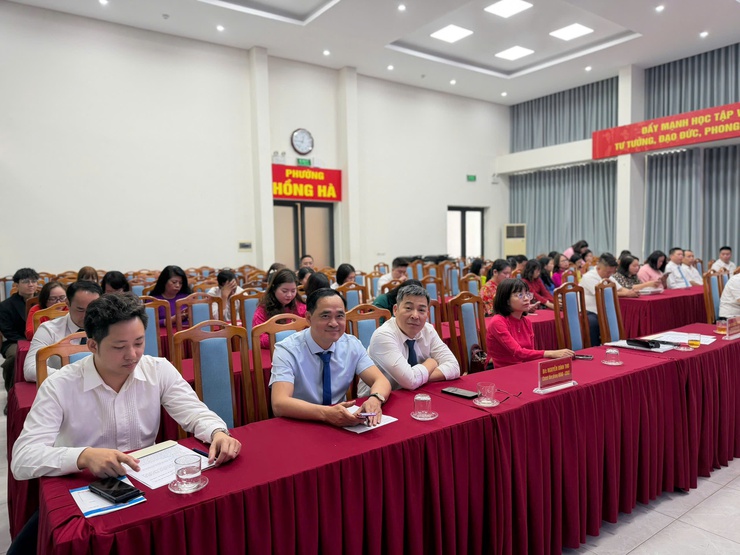 Phường Hồng Hà tổ chức Hội nghị cán bộ, công chức, viên chức, người lao động năm 2026- Ảnh 1.