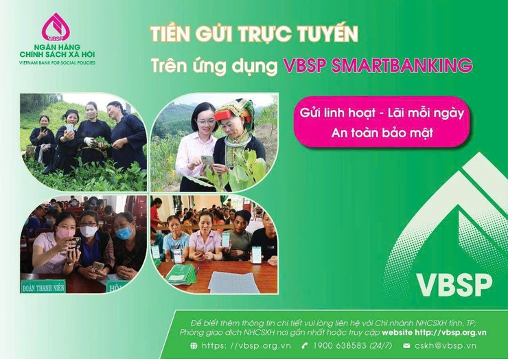 GỬI TIỀN TRỰC TUYẾN NGÂN HÀNG CHÍNH SÁCH XÃ HỘI: GỬI TẠI NHÀ – CÓ LÃI – AN TOÀN- Ảnh 1.