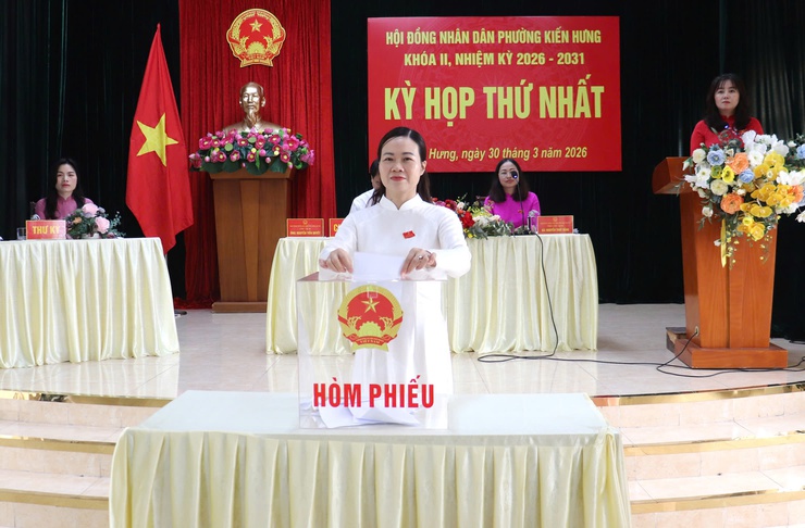 Phường Kiến Hưng kiện toàn nhân sự lãnh đạo chủ chốt nhiệm kỳ 2026-2031- Ảnh 5.