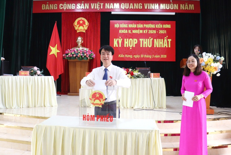Phường Kiến Hưng kiện toàn nhân sự lãnh đạo chủ chốt nhiệm kỳ 2026-2031- Ảnh 4.