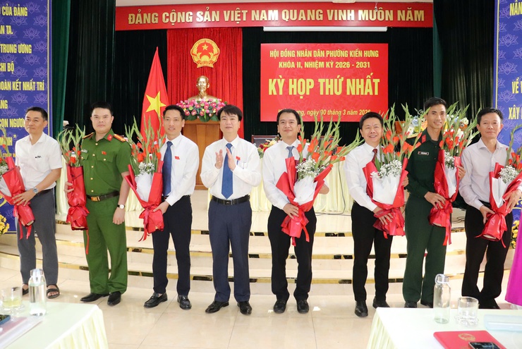 Phường Kiến Hưng kiện toàn nhân sự lãnh đạo chủ chốt nhiệm kỳ 2026-2031- Ảnh 8.