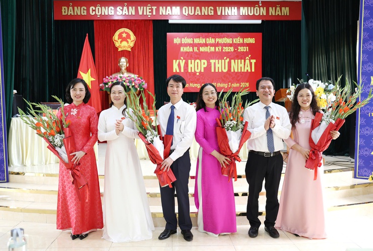 Phường Kiến Hưng kiện toàn nhân sự lãnh đạo chủ chốt nhiệm kỳ 2026-2031- Ảnh 6.