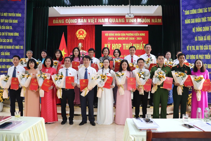 Phường Kiến Hưng kiện toàn nhân sự lãnh đạo chủ chốt nhiệm kỳ 2026-2031- Ảnh 3.