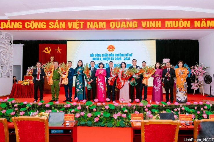 PHƯỜNG BỒ ĐỀ TỔ CHỨC KỲ HỌP THỨ NHẤT HĐND PHƯỜNG KHÓA II, NHIỆM KỲ 2026–2031 - Ảnh 13.