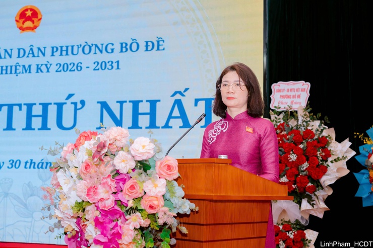 PHƯỜNG BỒ ĐỀ TỔ CHỨC KỲ HỌP THỨ NHẤT HĐND PHƯỜNG KHÓA II, NHIỆM KỲ 2026–2031 - Ảnh 3.