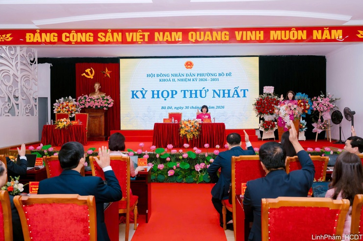 PHƯỜNG BỒ ĐỀ TỔ CHỨC KỲ HỌP THỨ NHẤT HĐND PHƯỜNG KHÓA II, NHIỆM KỲ 2026–2031 - Ảnh 5.