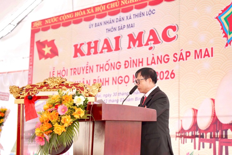 Lễ hội truyền thống Đình làng Sáp Mai xuân Bính Ngọ năm 2026- Ảnh 11.