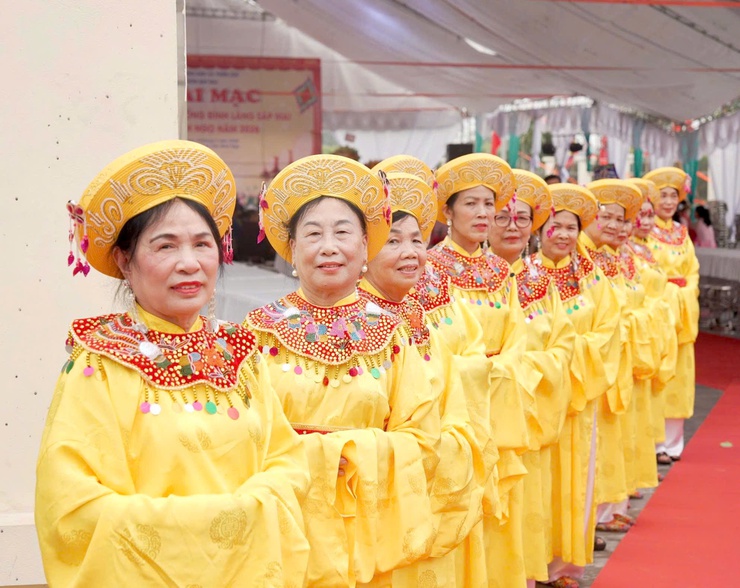 Lễ hội truyền thống Đình làng Sáp Mai xuân Bính Ngọ năm 2026- Ảnh 8.