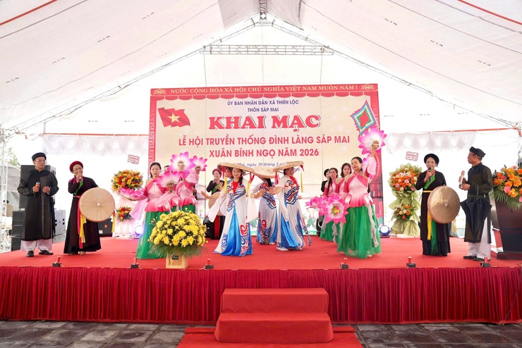 Lễ hội truyền thống Đình làng Sáp Mai xuân Bính Ngọ năm 2026- Ảnh 13.