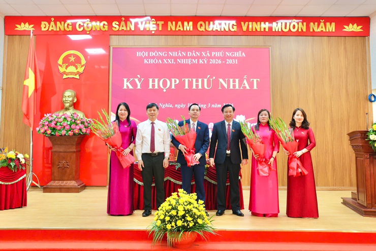 Phú Nghĩa tổ chức thành công Kỳ họp thứ nhất Hội đồng nhân dân xã khóa XXI, nhiệm kỳ 2026-2031- Ảnh 13.