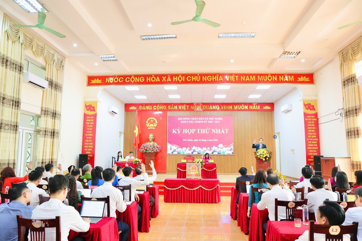 Phú Nghĩa tổ chức thành công Kỳ họp thứ nhất Hội đồng nhân dân xã khóa XXI, nhiệm kỳ 2026-2031- Ảnh 19.