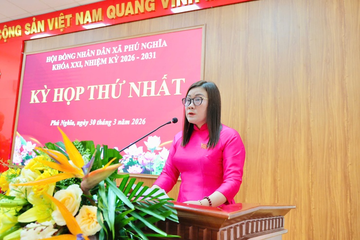 Phú Nghĩa tổ chức thành công Kỳ họp thứ nhất Hội đồng nhân dân xã khóa XXI, nhiệm kỳ 2026-2031- Ảnh 16.