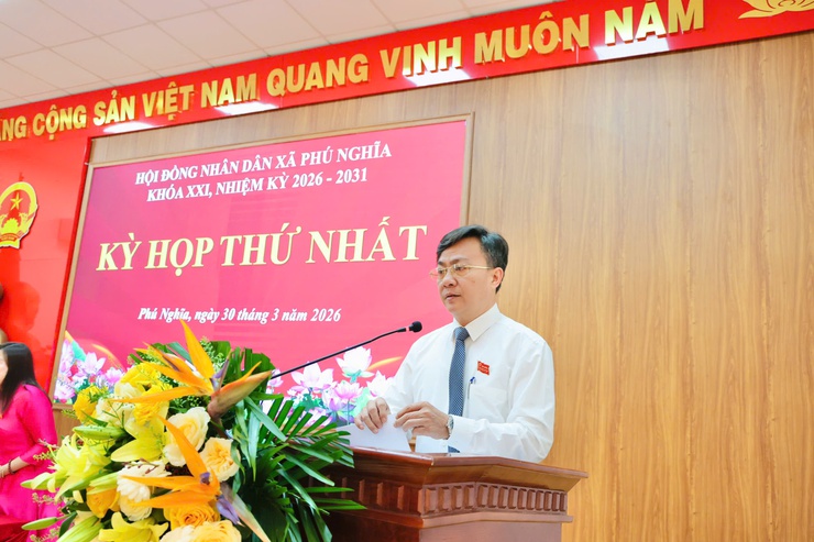 Phú Nghĩa tổ chức thành công Kỳ họp thứ nhất Hội đồng nhân dân xã khóa XXI, nhiệm kỳ 2026-2031- Ảnh 15.