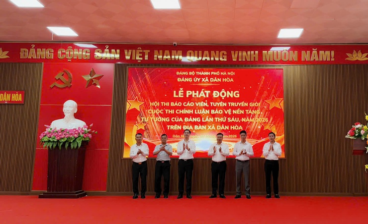 DÂN HÒA PHÁT ĐỘNG HAI CUỘC THI LỚN NĂM 2026: CHÍNH LUẬN VÀ BÁO CÁO VIÊN, TUYÊN TRUYỀN VIÊN GIỎI NĂM 2026.- Ảnh 2.