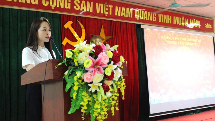 Trung tâm Chính trị phường Chương Mỹ bế giảng lớp bồi dưỡng lý luận chính trị cho đảng viên mới khóa I năm 2026- Ảnh 2.