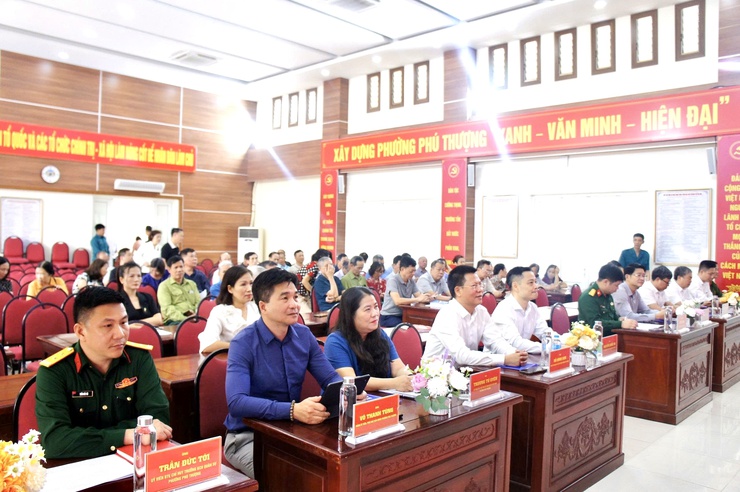 Phường Phú Thượng tổng kết công tác tuyển chọn, gọi công dân nhập ngũ và thực hiện nghĩa vụ tham gia Công an nhân dân năm 2026- Ảnh 1.