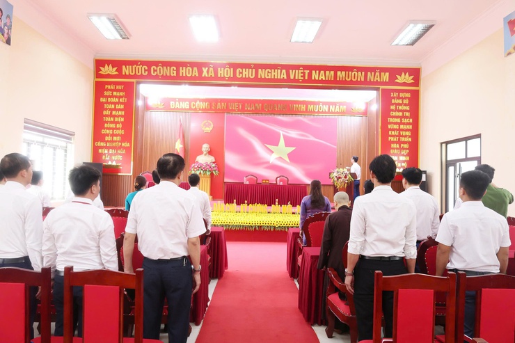 Khai mạc Kỳ họp thứ Nhất – HĐNĐ xã Hòa Phú khóa II nhiệm kỳ 2026-2031- Ảnh 2.