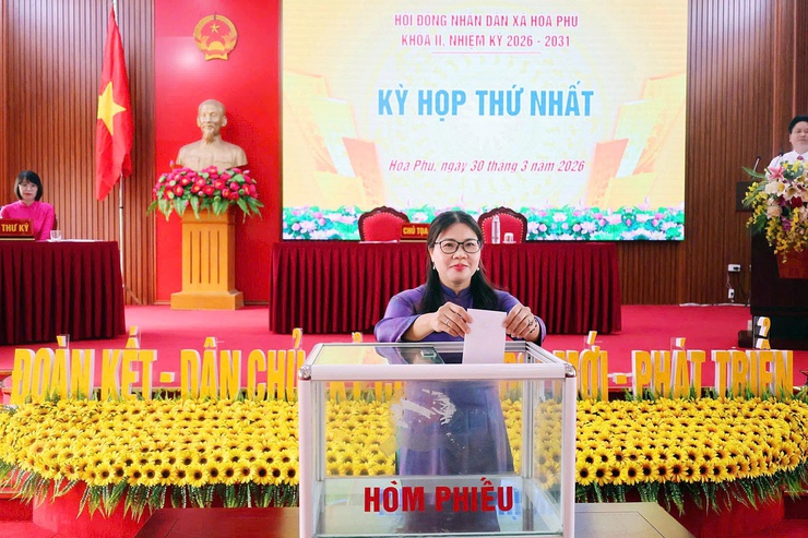 Khai mạc Kỳ họp thứ Nhất – HĐNĐ xã Hòa Phú khóa II nhiệm kỳ 2026-2031- Ảnh 5.