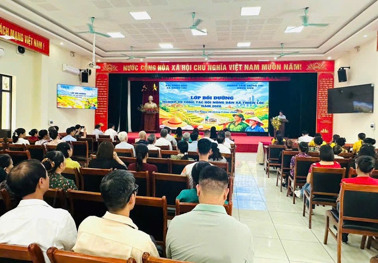 Thiên Lộc: Nâng cao năng lực cán bộ Hội, thúc đẩy chuyển đổi số trong nông nghiệp và an sinh xã hội- Ảnh 1.