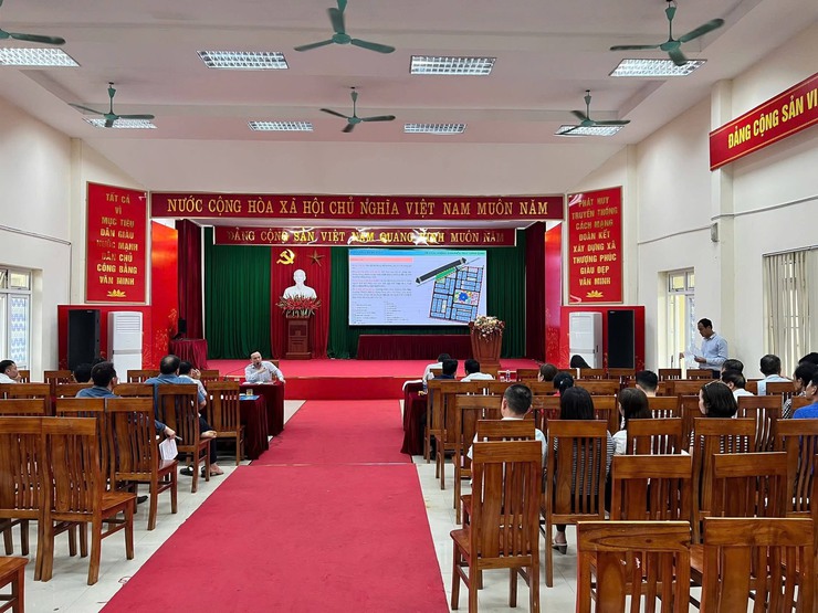 Xã Thượng Phúc: Lấy ý kiến về bồi thường, hỗ trợ tái định cư phục vụ dự án đường sắt tốc độ cao Bắc - Nam- Ảnh 2.