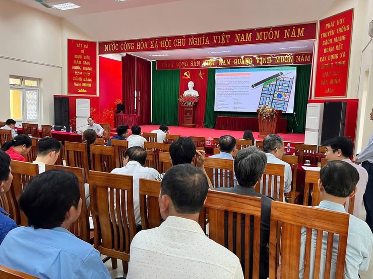 Xã Thượng Phúc: Lấy ý kiến về bồi thường, hỗ trợ tái định cư phục vụ dự án đường sắt tốc độ cao Bắc - Nam- Ảnh 1.